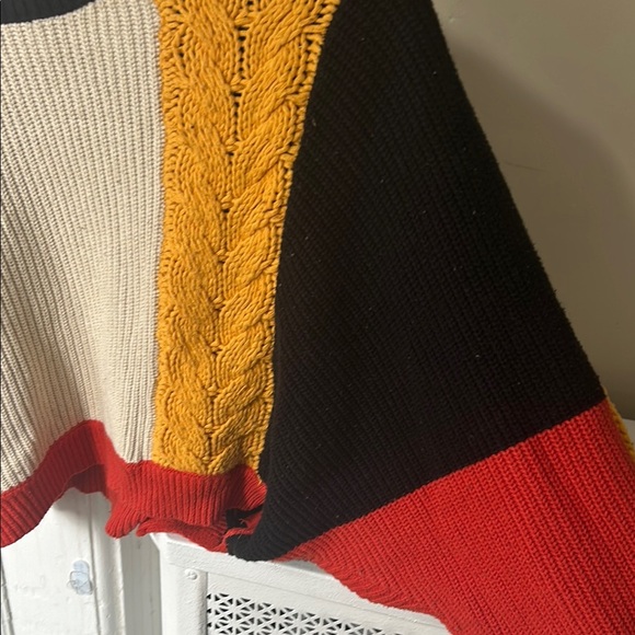 Colorblock Knit Sweater - Multicolor - Picture 5 of 6